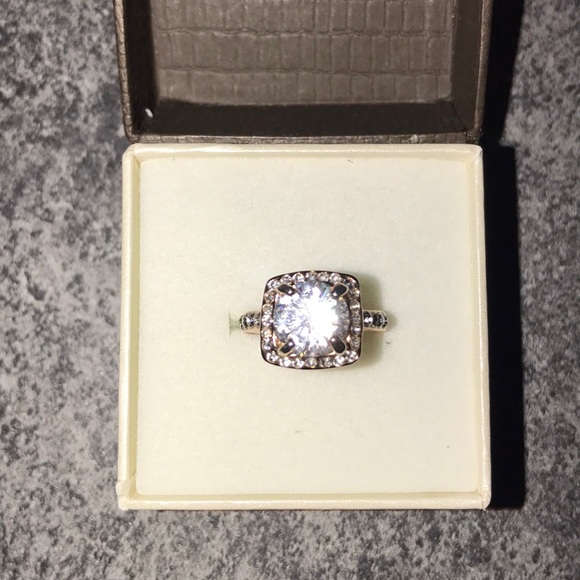 Jewelry - Rose Gold Cubic Zirconia Statement Ring